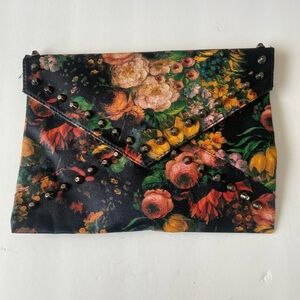 Nice multi color flower purse.